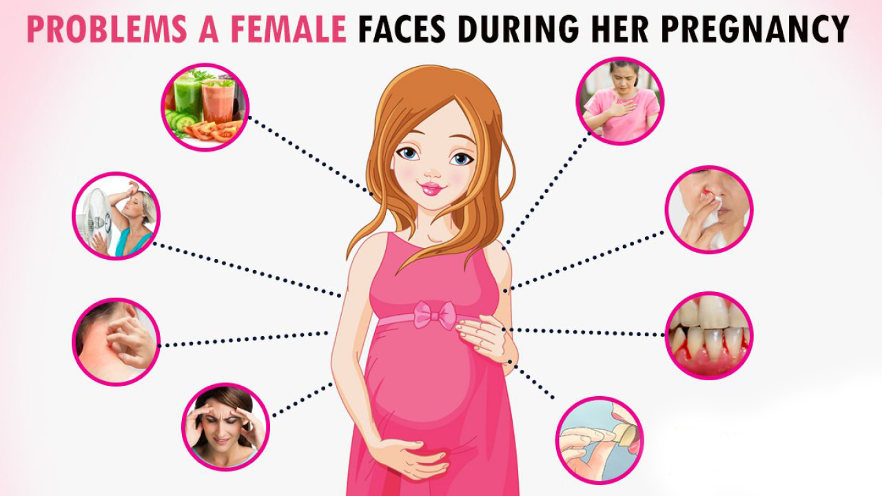 Problems a Female Faces During Her Pregnancy